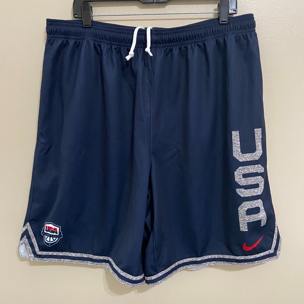 Nike Authentic USA Basketball Team Issue Practice Shorts CN8120-451 Mens XL NEW